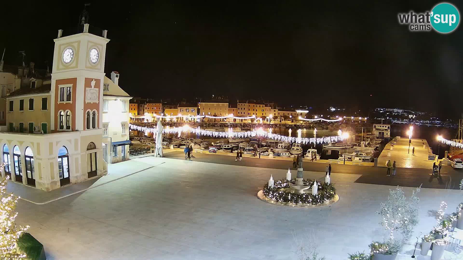 Webcam Rovinj Hauptplatz – Istrien – Kroatien