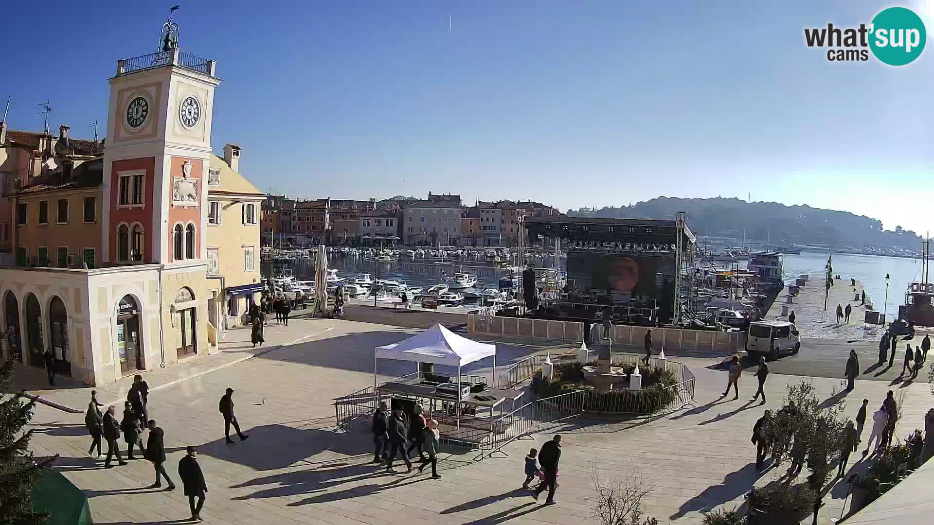 Webcam Rovinj – Hauptplatz – Istrien – Kroatien