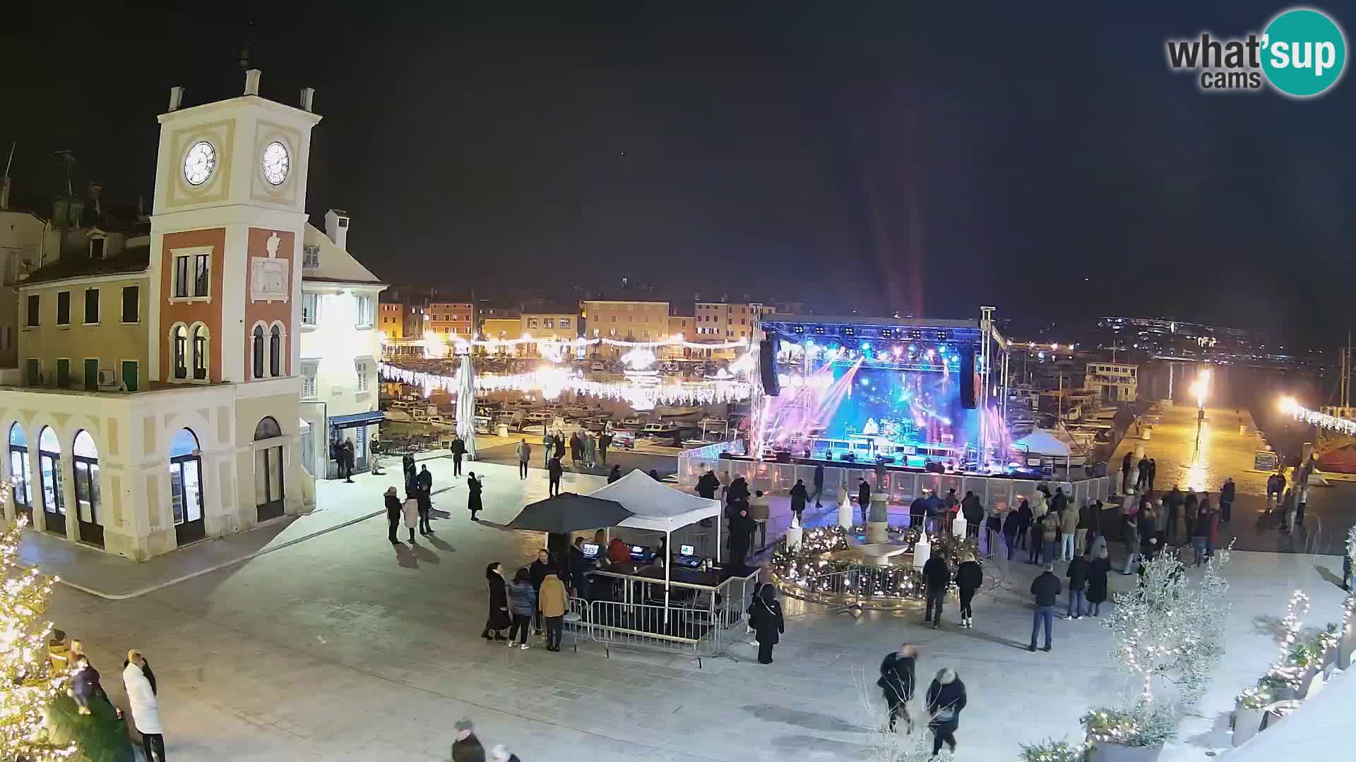 Webcam Rovinj Hauptplatz – Istrien – Kroatien