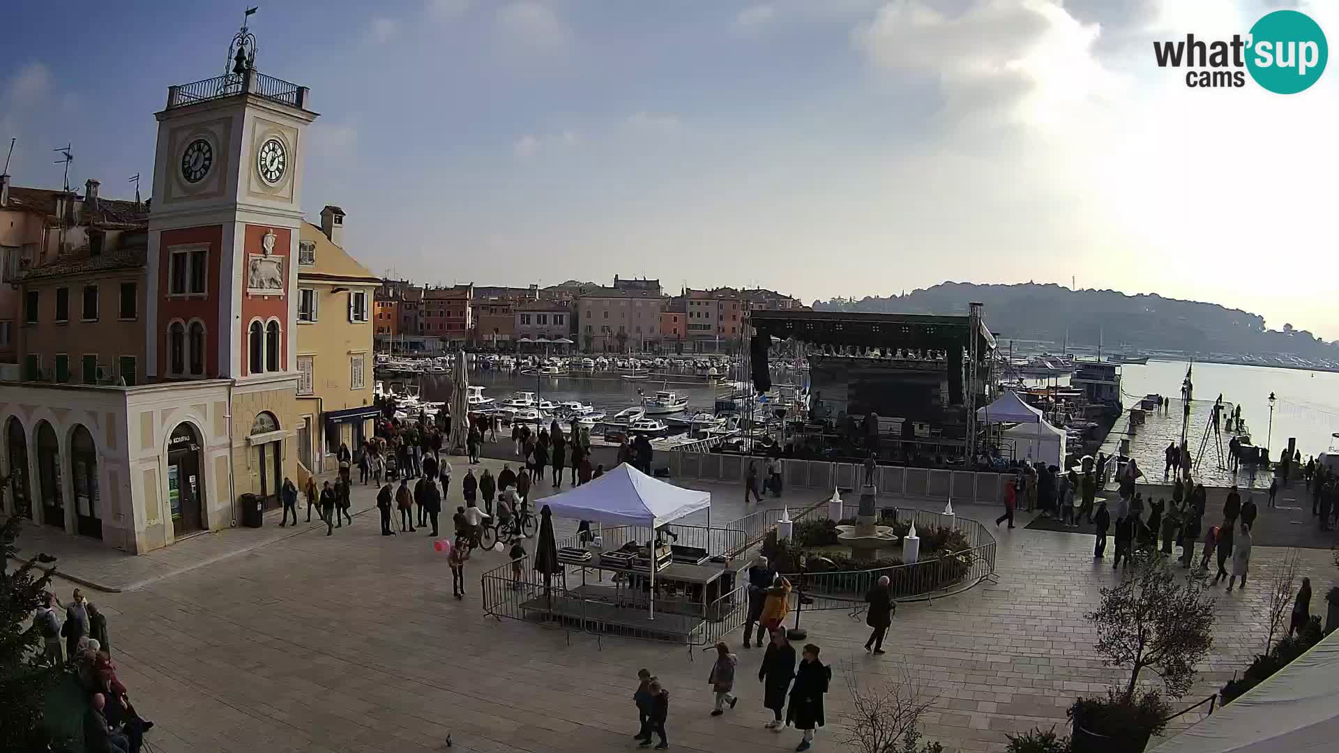 ROVINJ Webcam main square