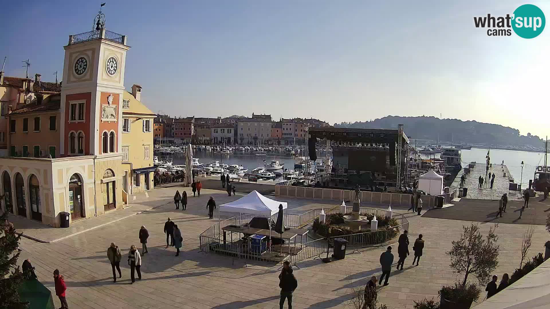 ROVINJ Webcam main square