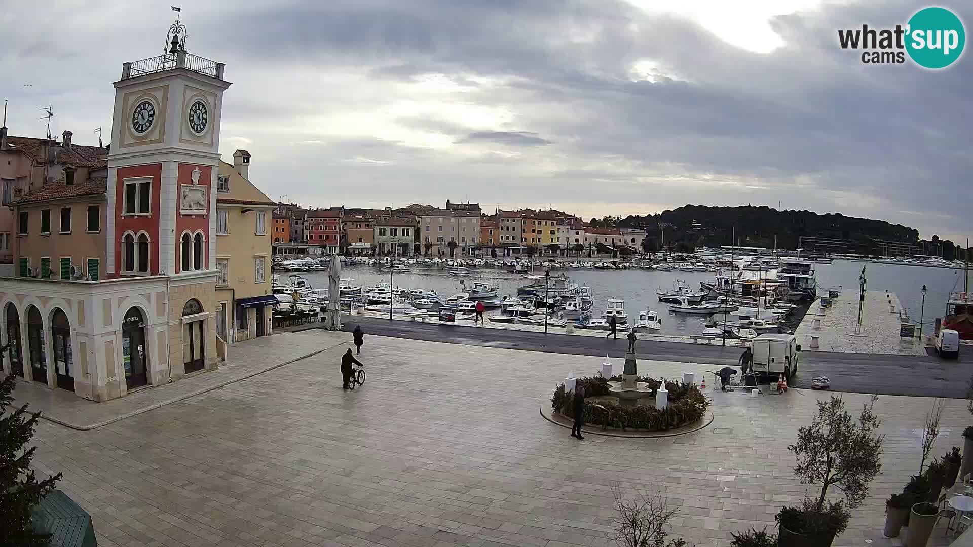 Webcam Rovinj Hauptplatz – Istrien – Kroatien