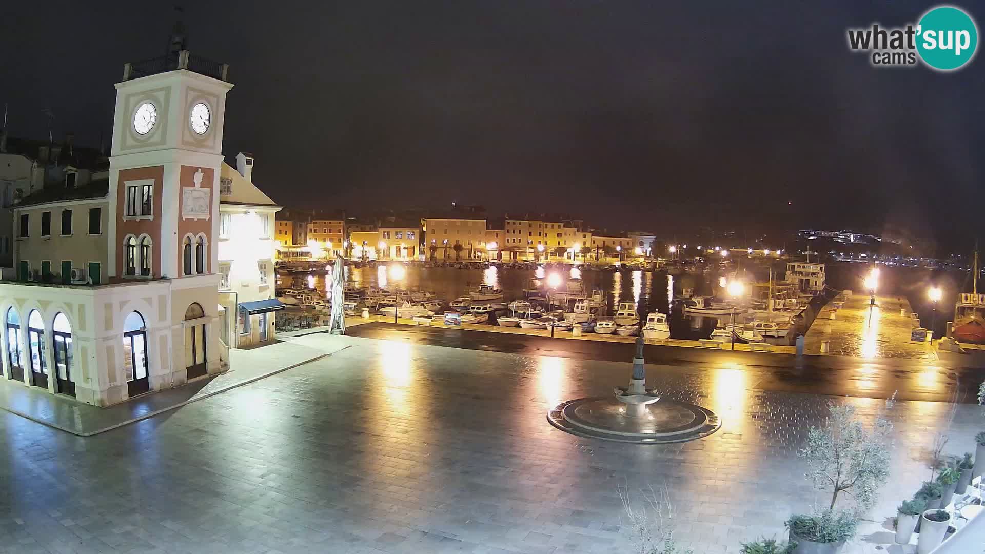 Webcam Rovigno piazza | LIVE cam Piazza centrale Rovigno