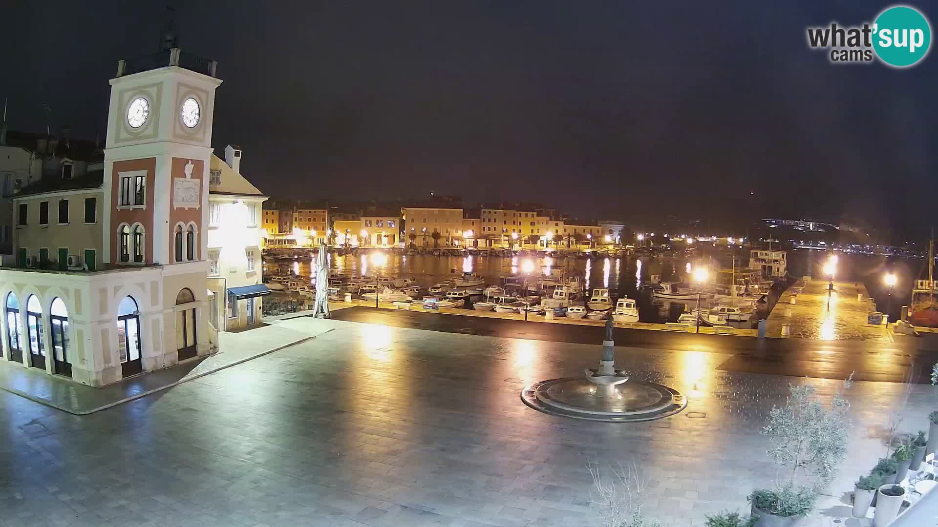 Webcam Rovigno piazza | LIVE cam Piazza centrale Rovigno