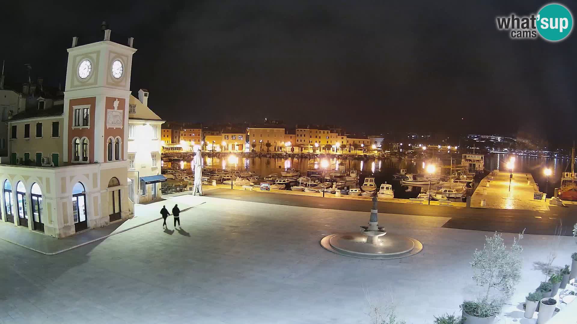 Webcam Rovigno piazza | LIVE cam Piazza centrale Rovigno