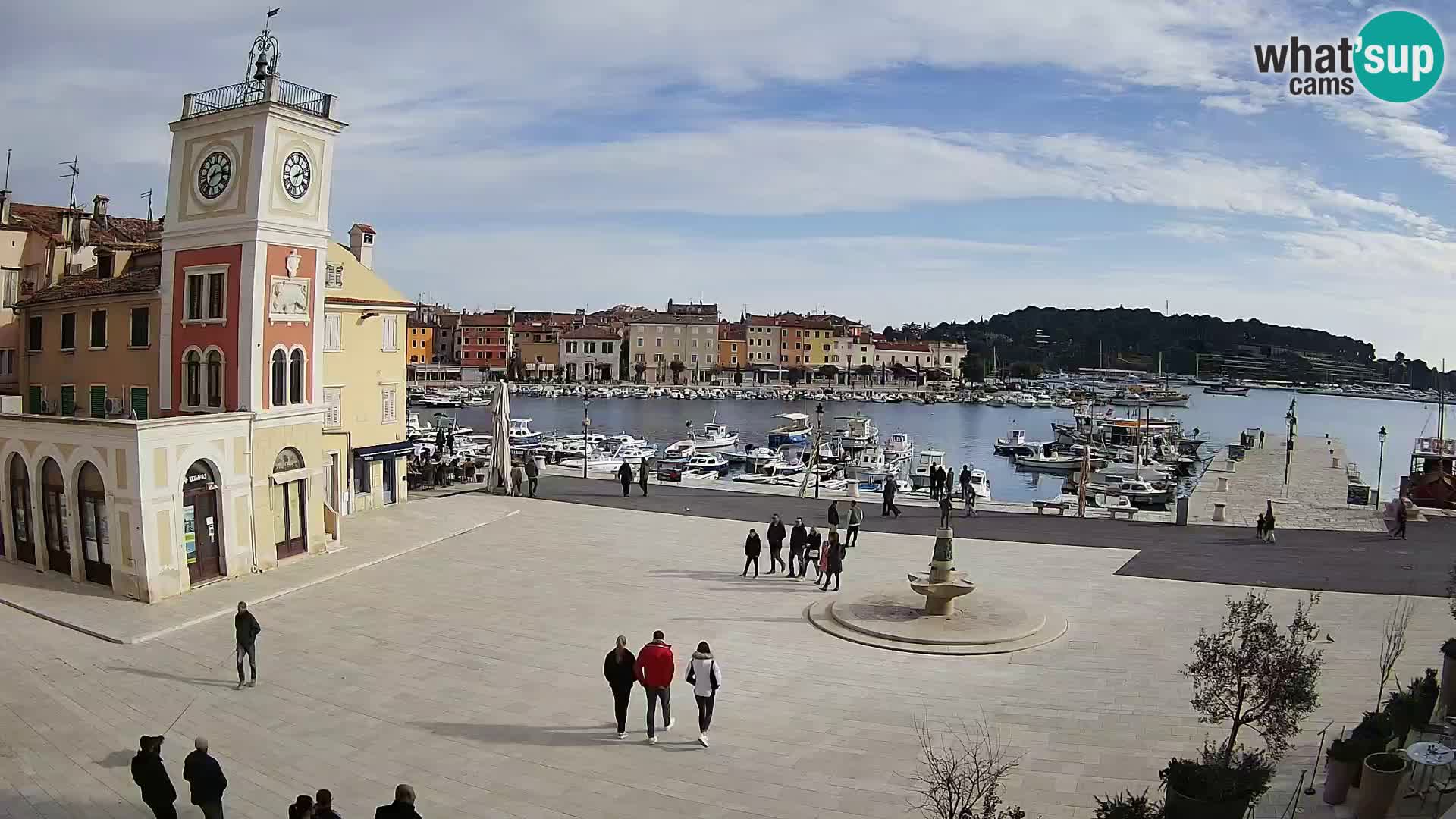 Webcam Rovinj Hauptplatz – Istrien – Kroatien