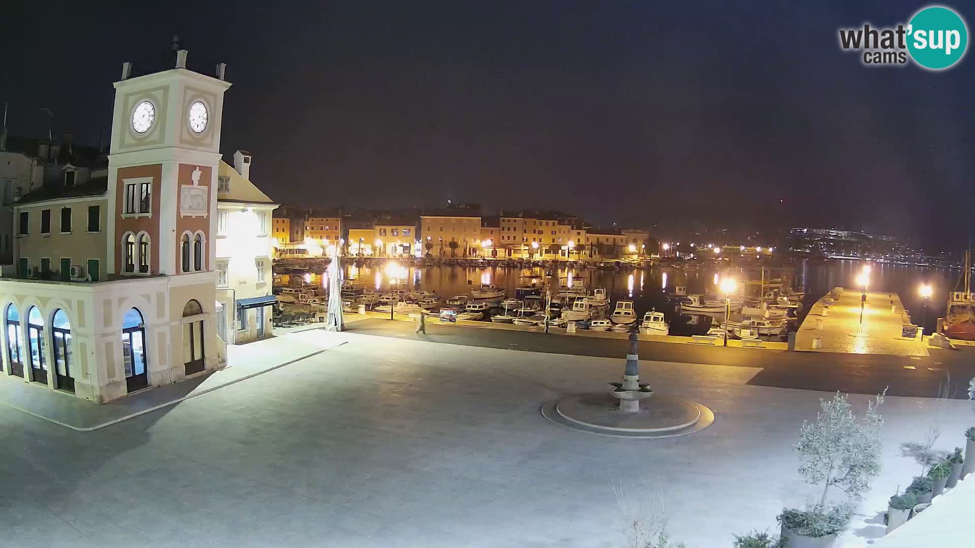 Webcam Rovigno piazza | LIVE cam Piazza centrale Rovigno