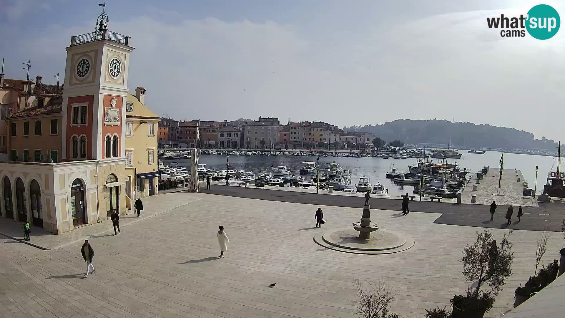 Webcam Rovinj Hauptplatz – Istrien – Kroatien