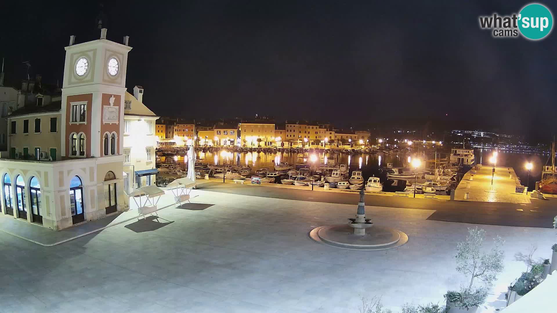 Rovinj live cam – the main square