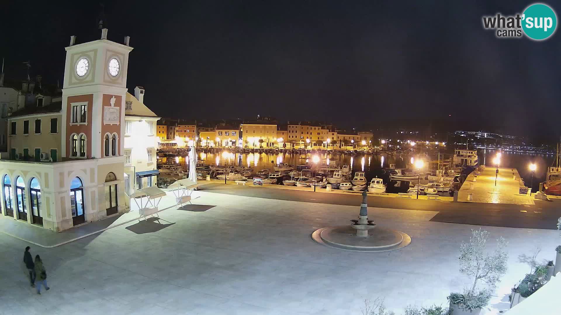 Rovinj – Rovigno LIVE cam Piazza centrale – Istria – Croazia