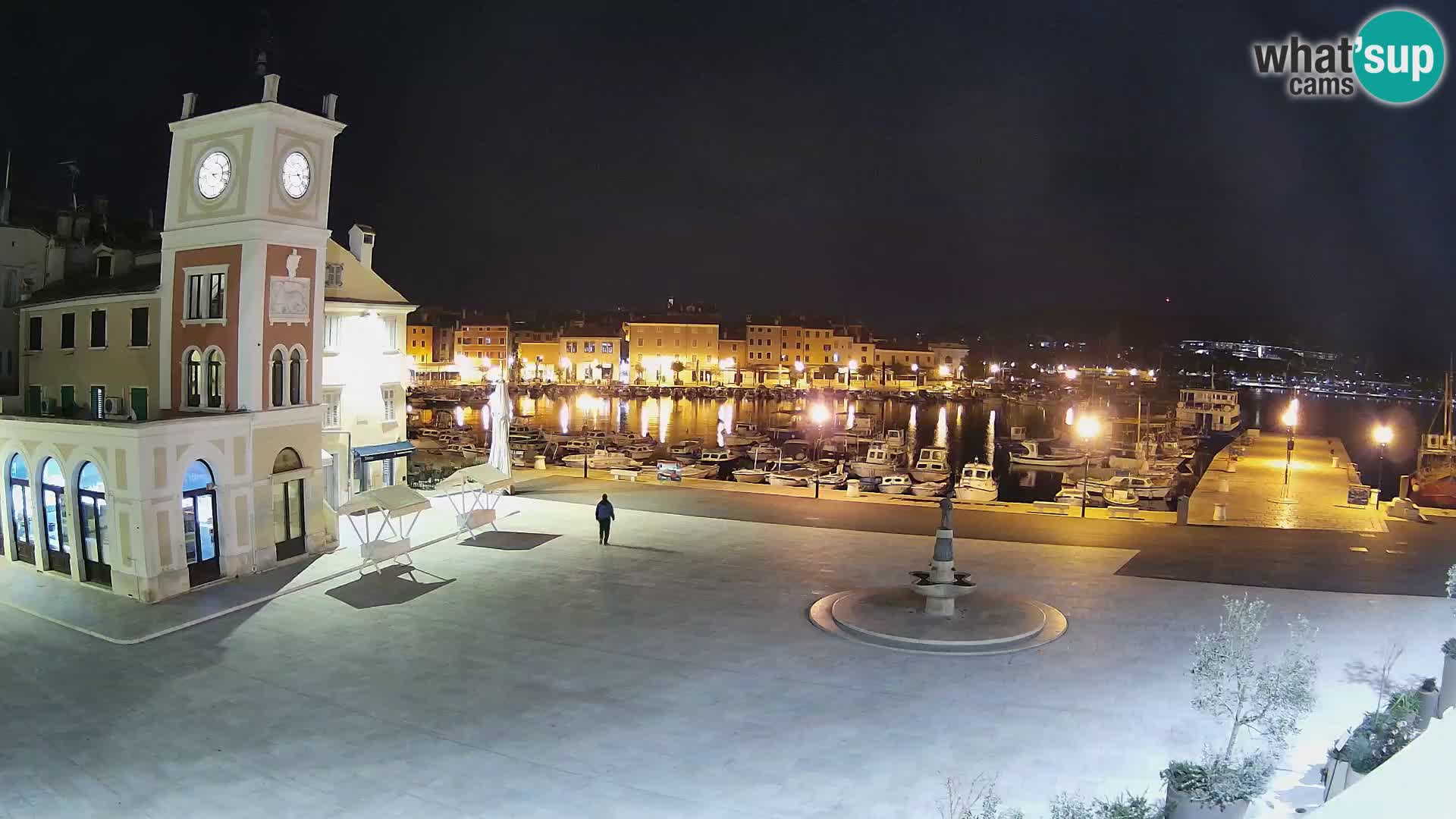 Rovinj live cam – the main square