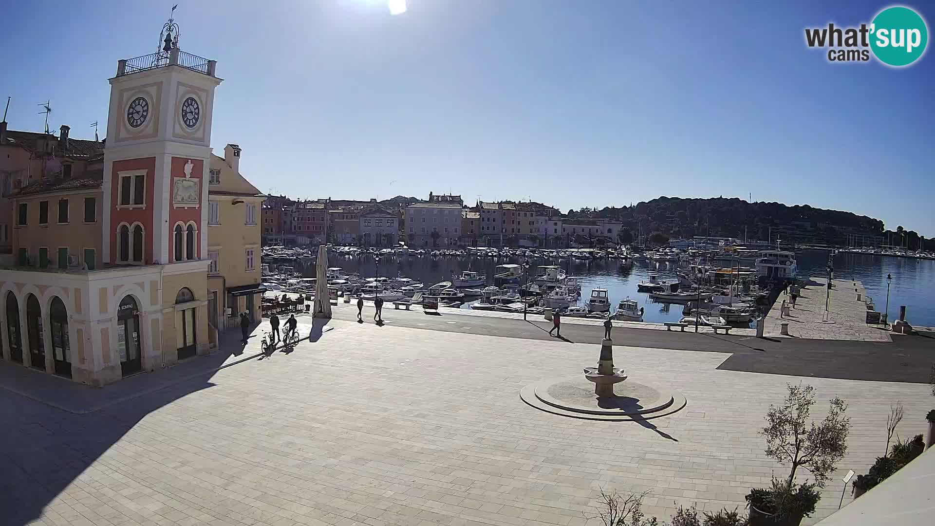 Webcam Rovinj Hauptplatz – Istrien – Kroatien