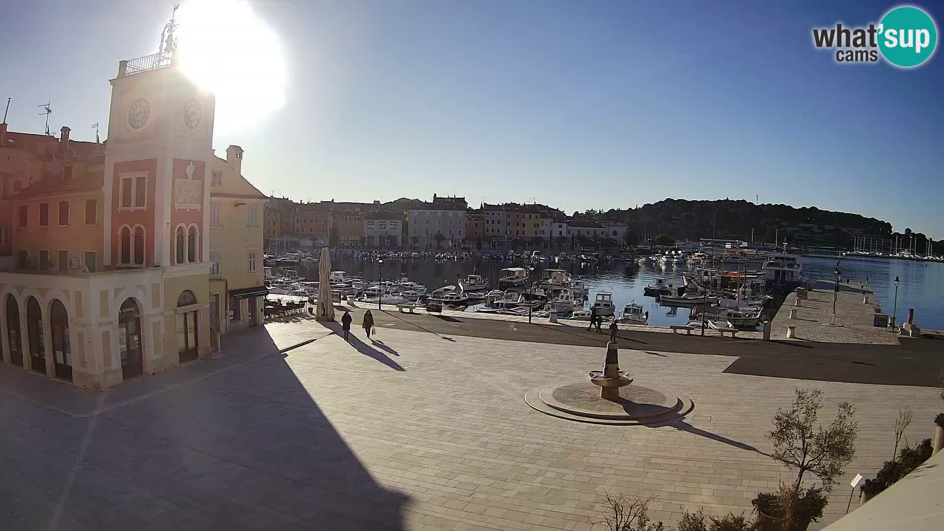 Rovinj live cam – the main square