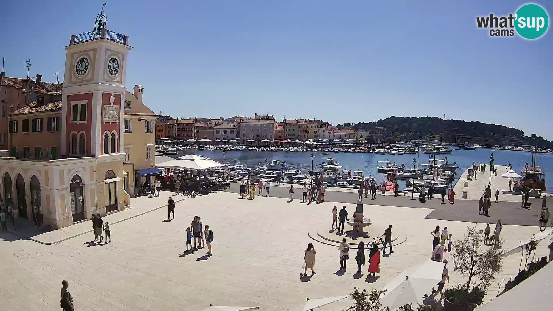 Webcam Rovinj Hauptplatz – Istrien – Kroatien