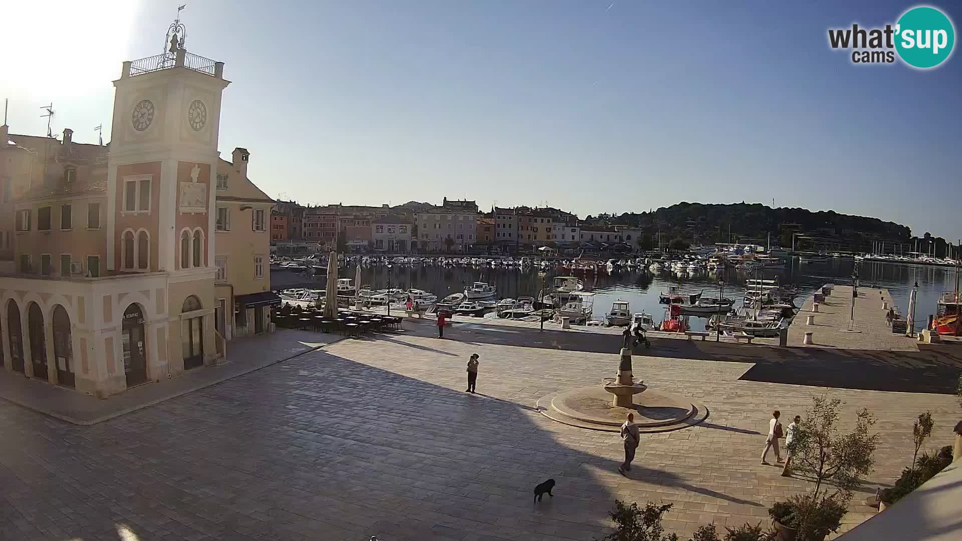 Webcam Rovinj Hauptplatz – Istrien – Kroatien