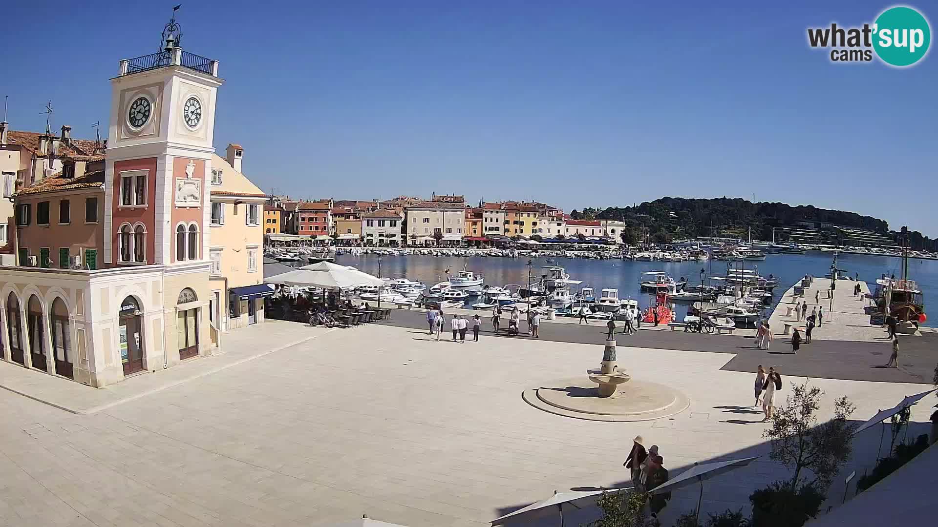 Webcam Rovinj Hauptplatz – Istrien – Kroatien