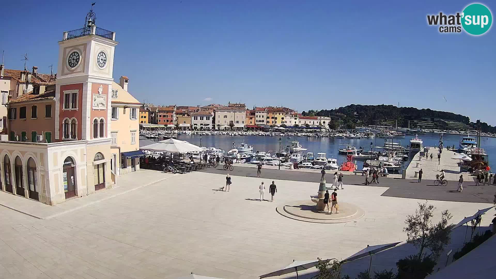 Webcam Rovinj Hauptplatz – Istrien – Kroatien