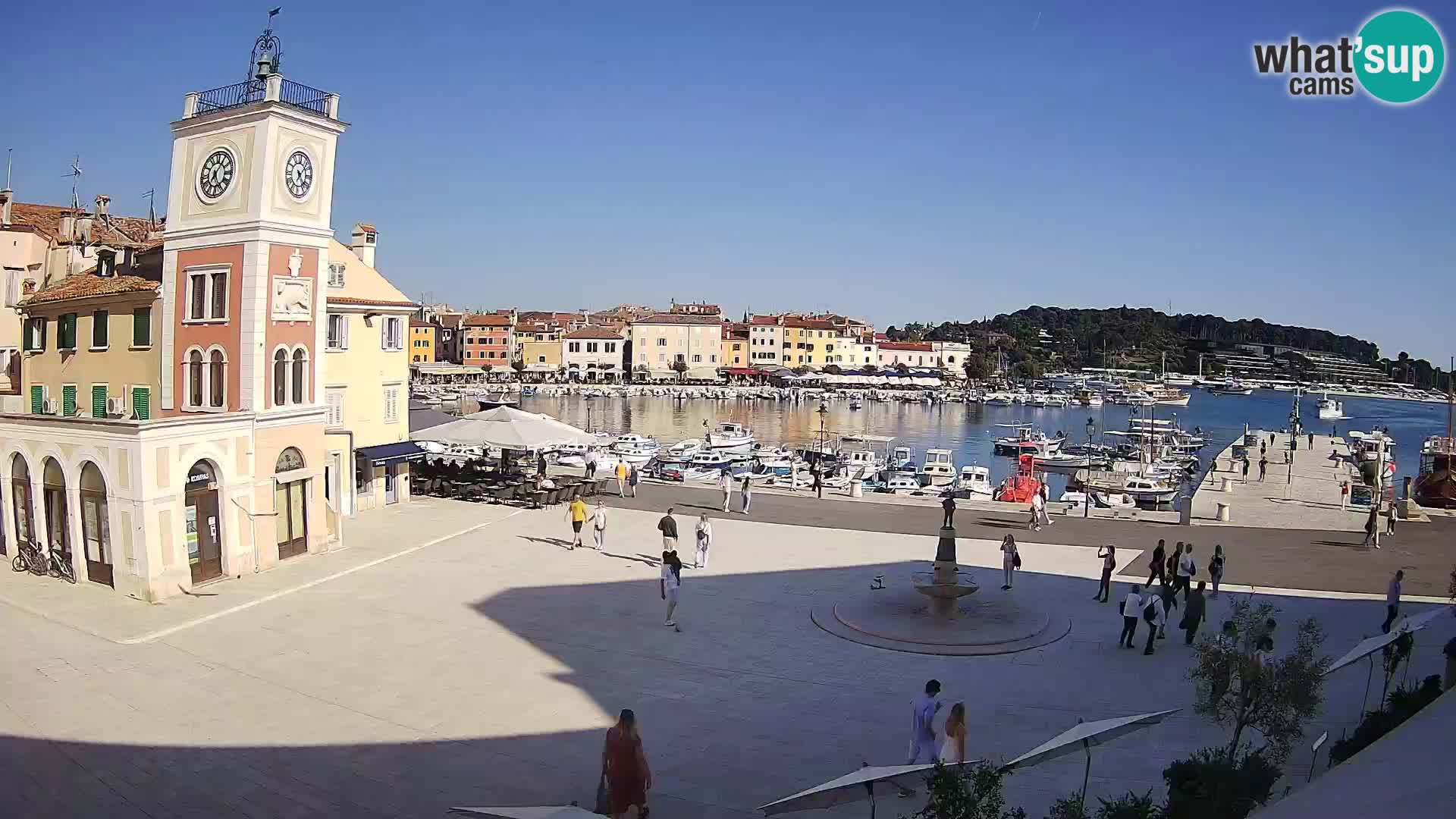 Webcam Rovinj Hauptplatz – Istrien – Kroatien
