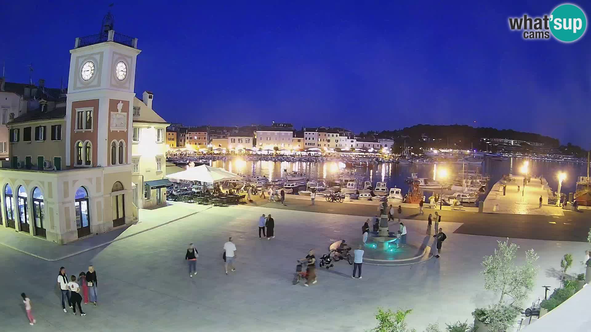 Webcam Rovinj Hauptplatz – Istrien – Kroatien