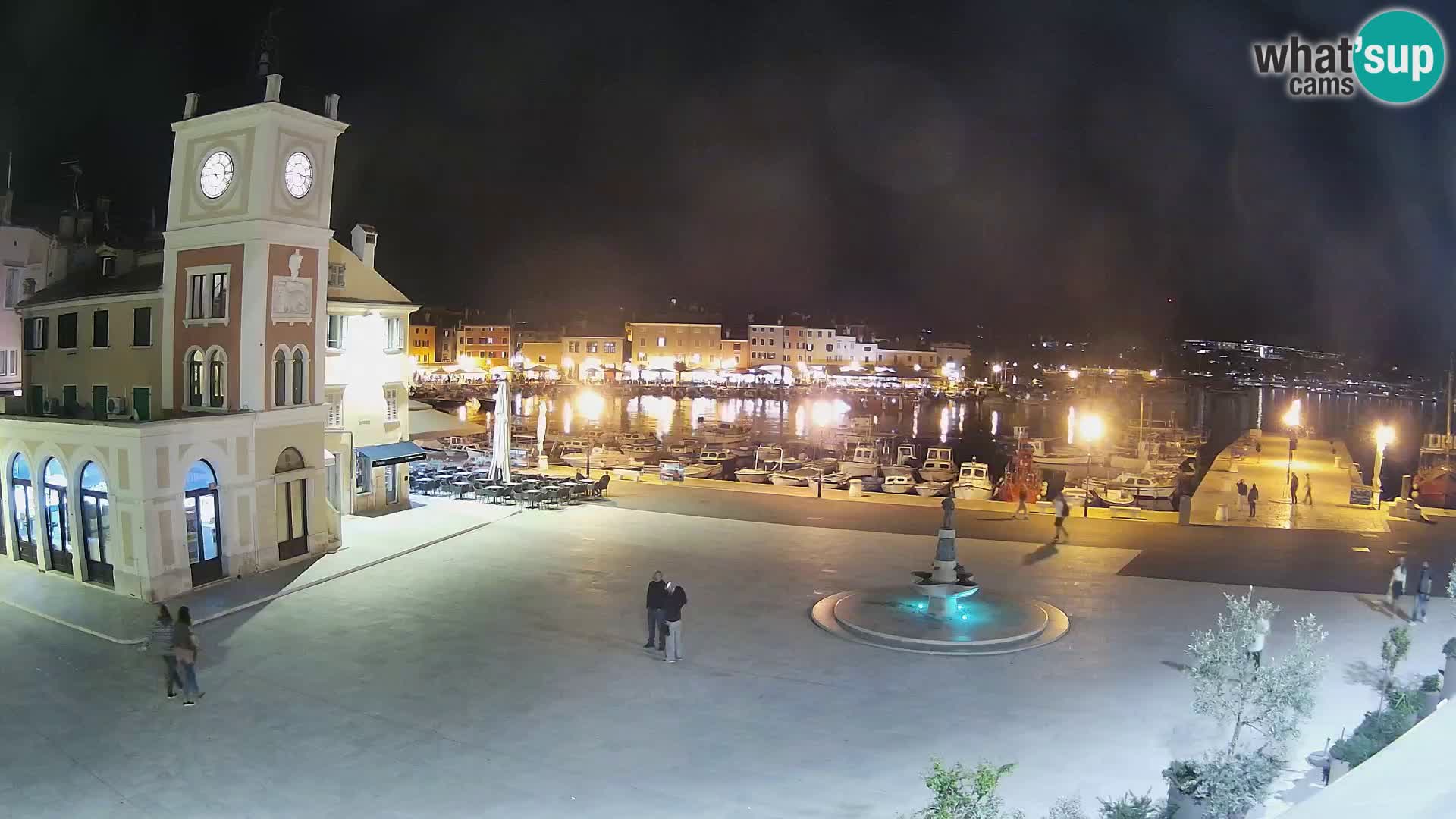 Rovinj spletna kamera trg