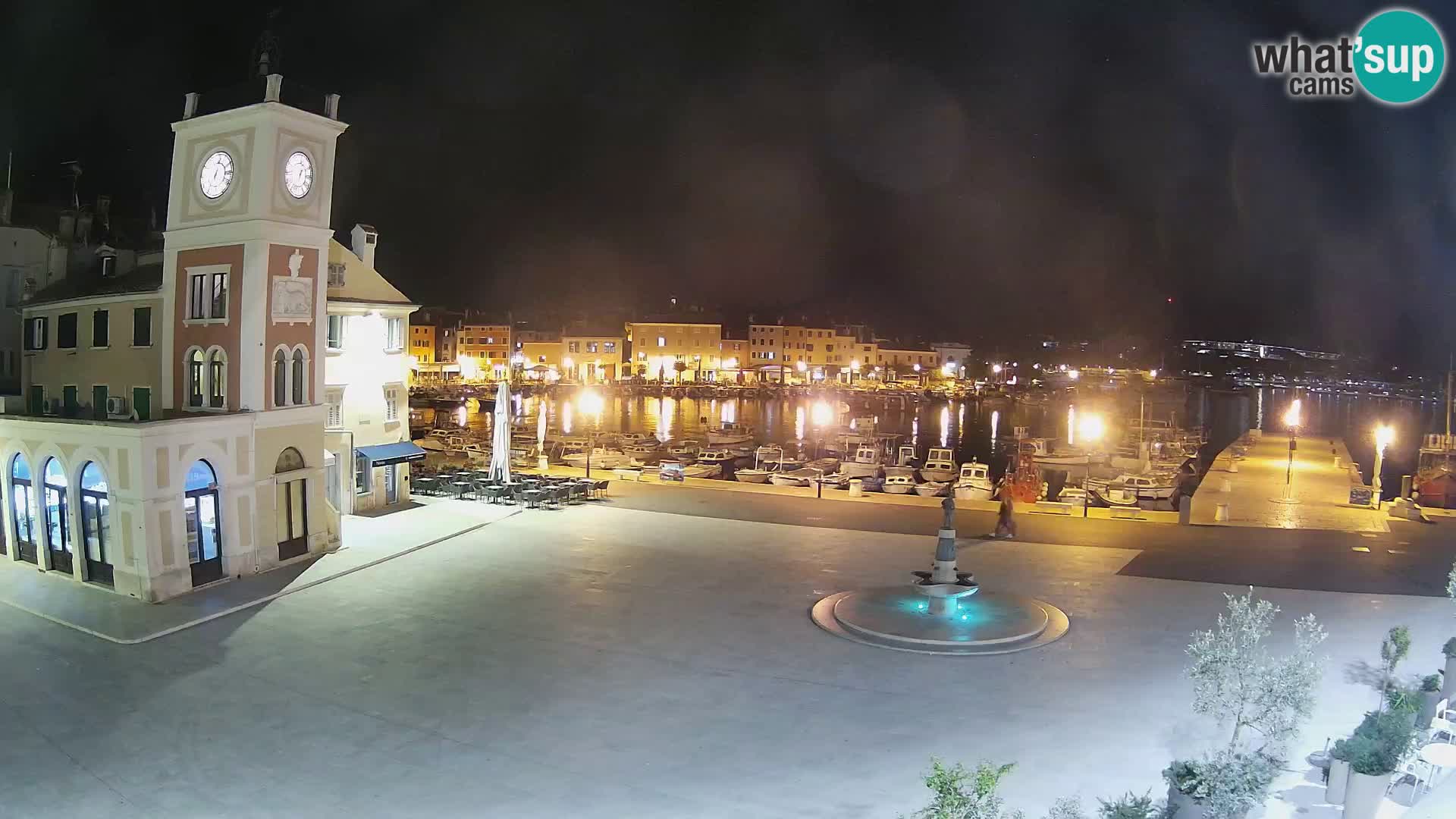 Webcam Rovigno piazza | LIVE cam Piazza centrale Rovigno