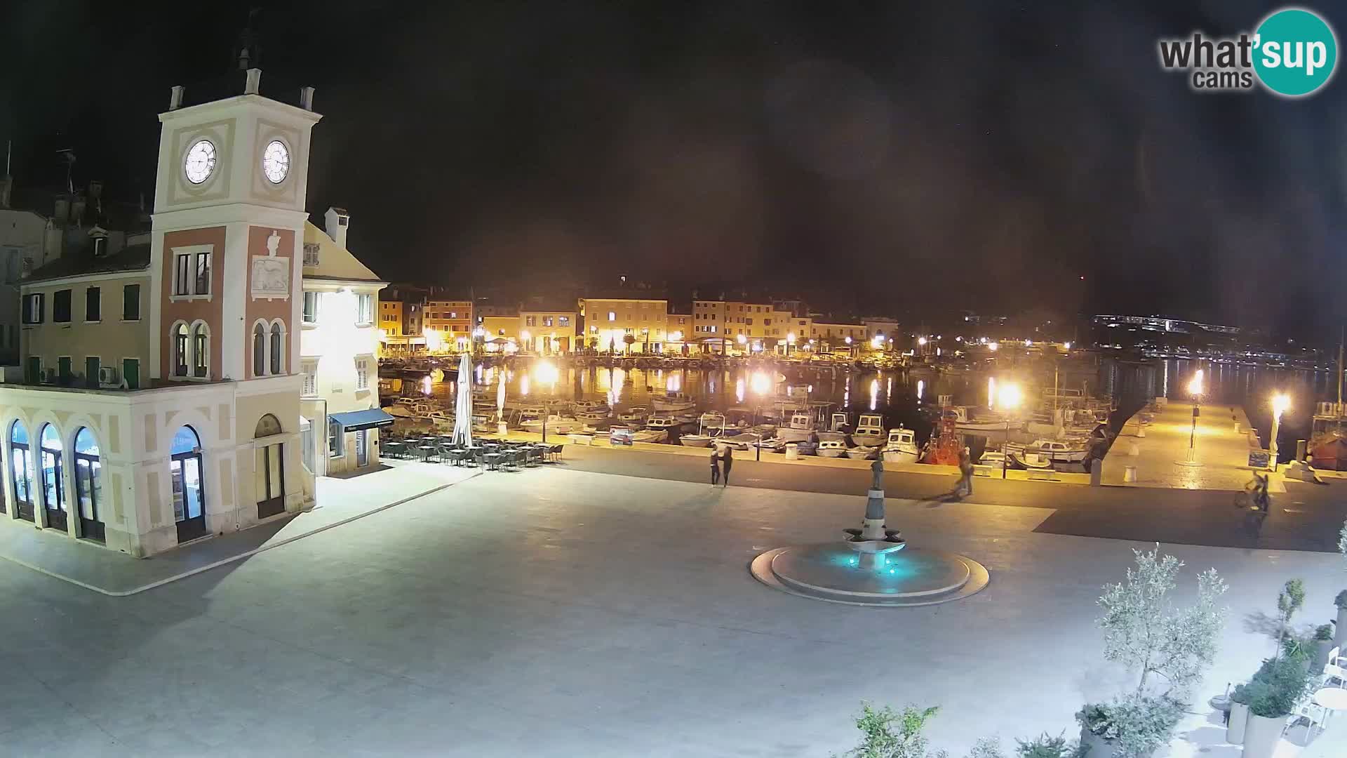 Rovinj spletna kamera trg