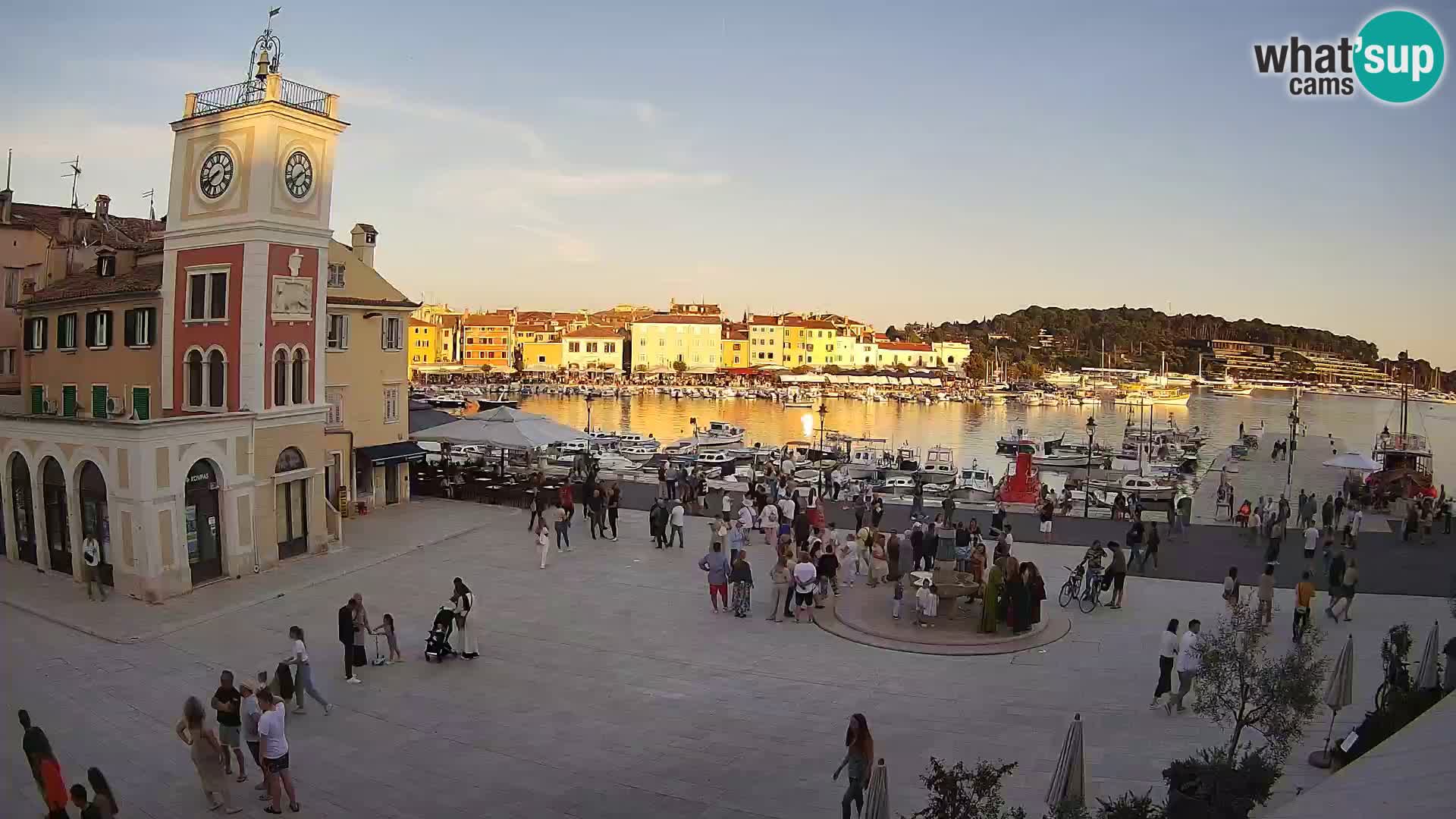 Webcam Rovinj Hauptplatz – Istrien – Kroatien