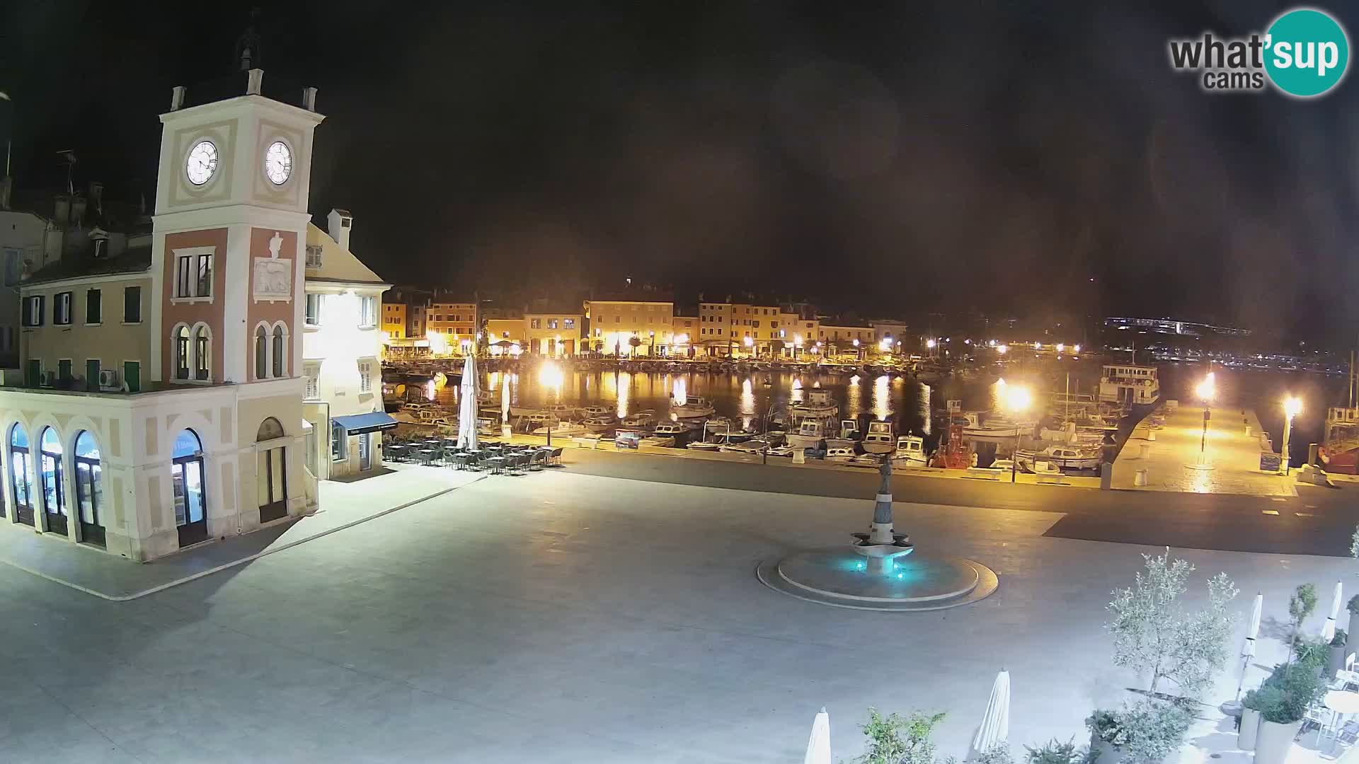 Rovinj live cam – the main square