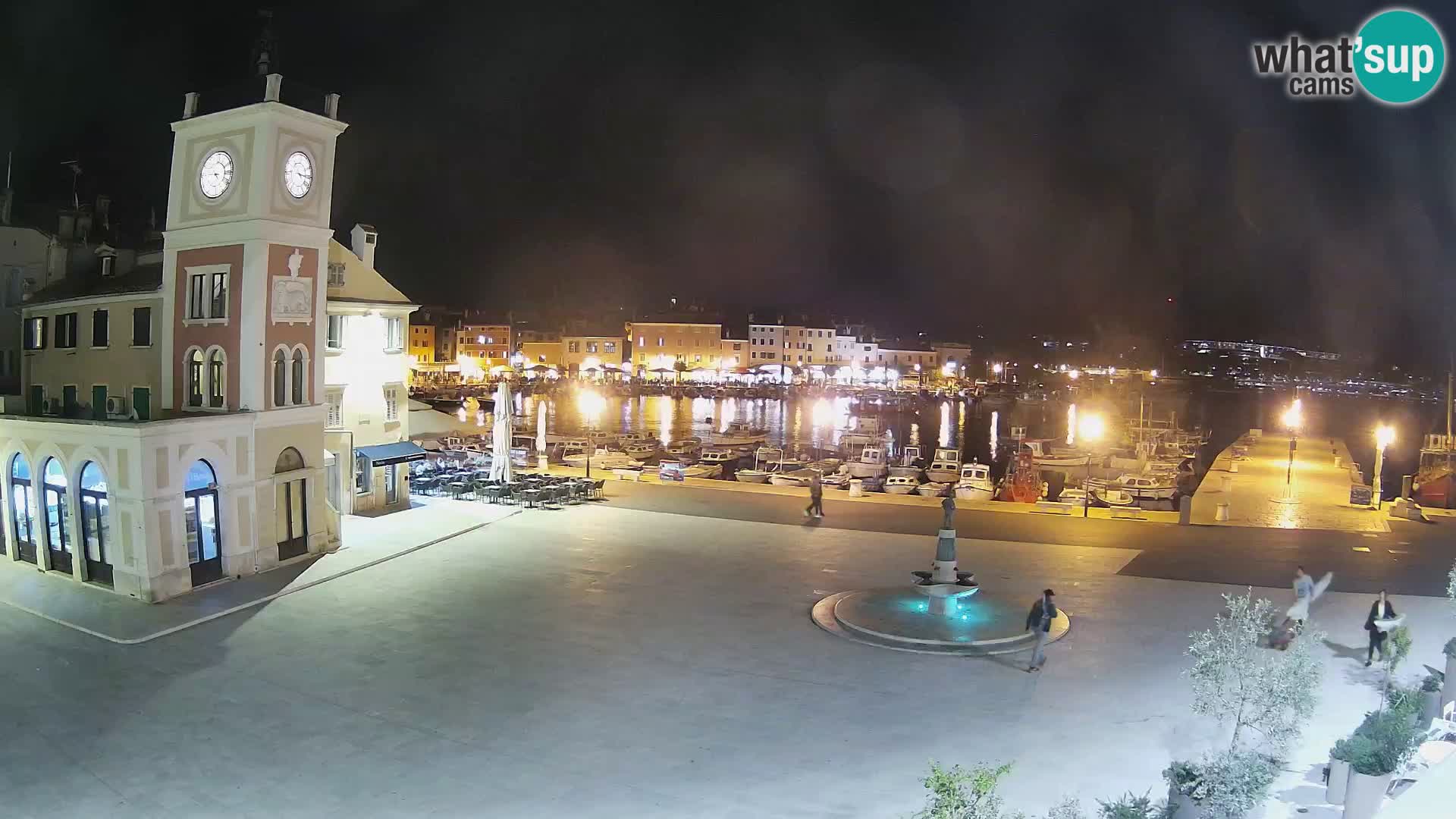 Rovinj spletna kamera trg