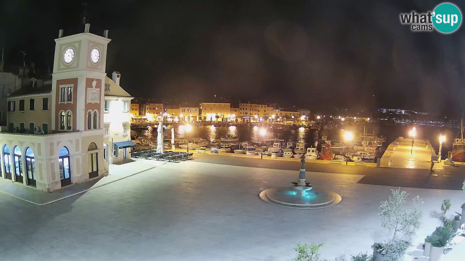 Rovinj live cam – the main square
