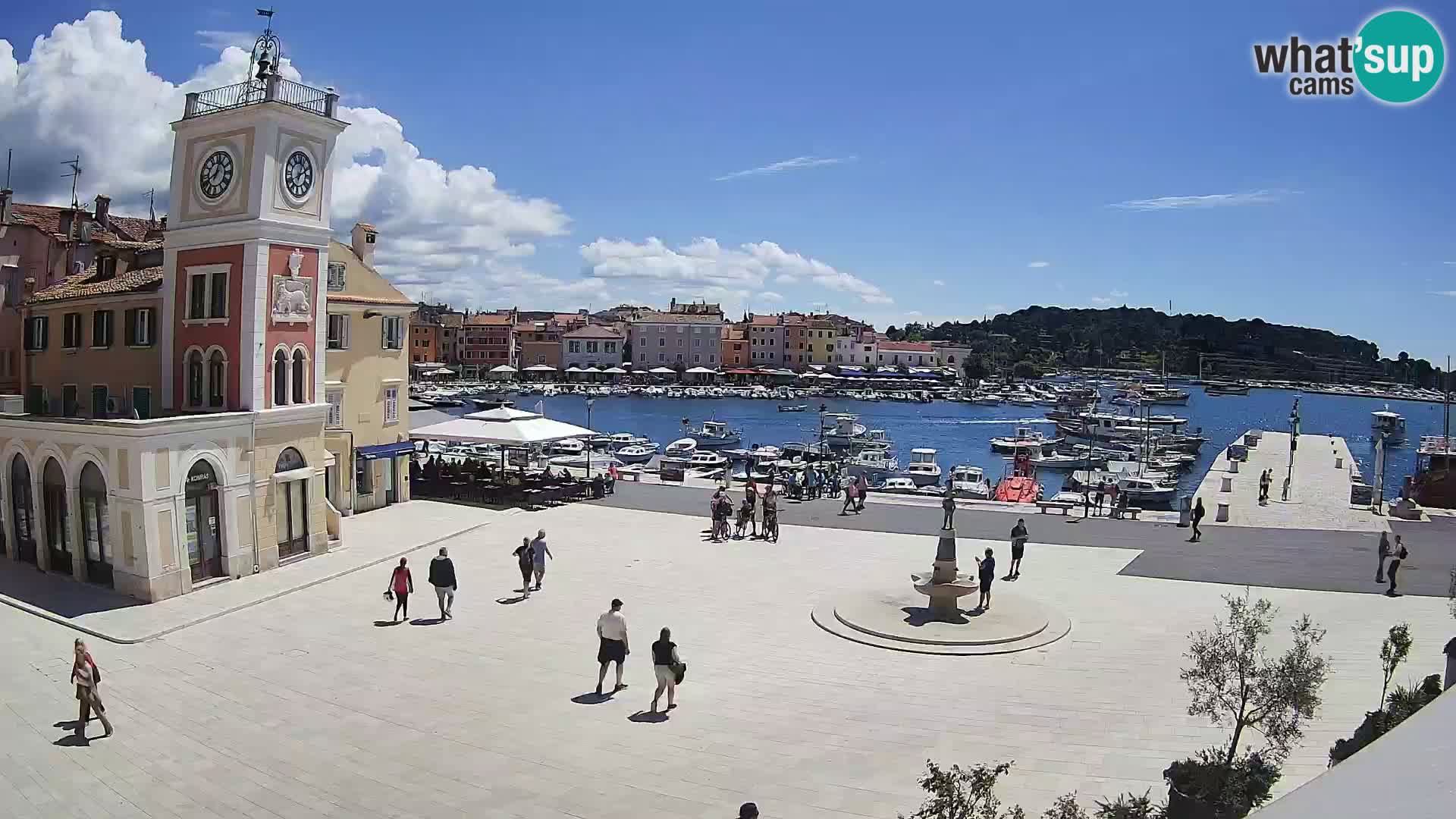 Webcam Rovinj Hauptplatz – Istrien – Kroatien