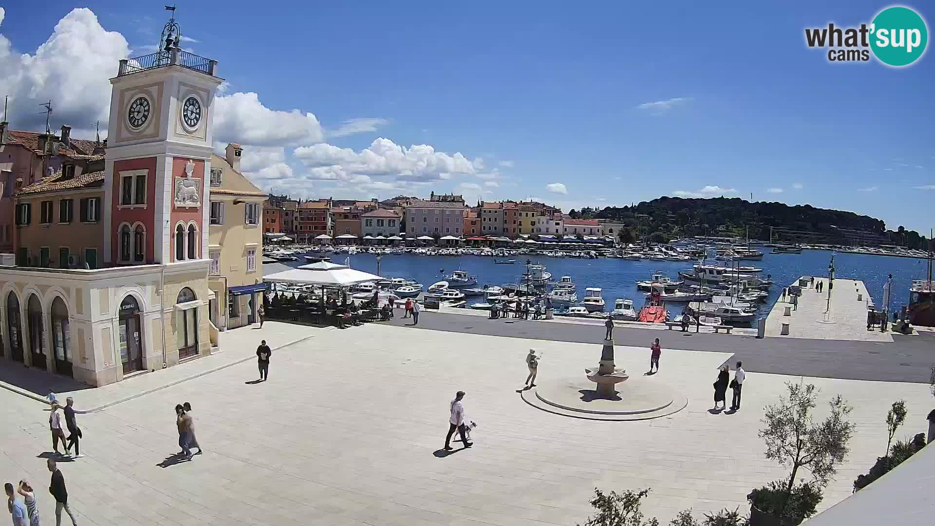 Webcam Rovinj Hauptplatz – Istrien – Kroatien