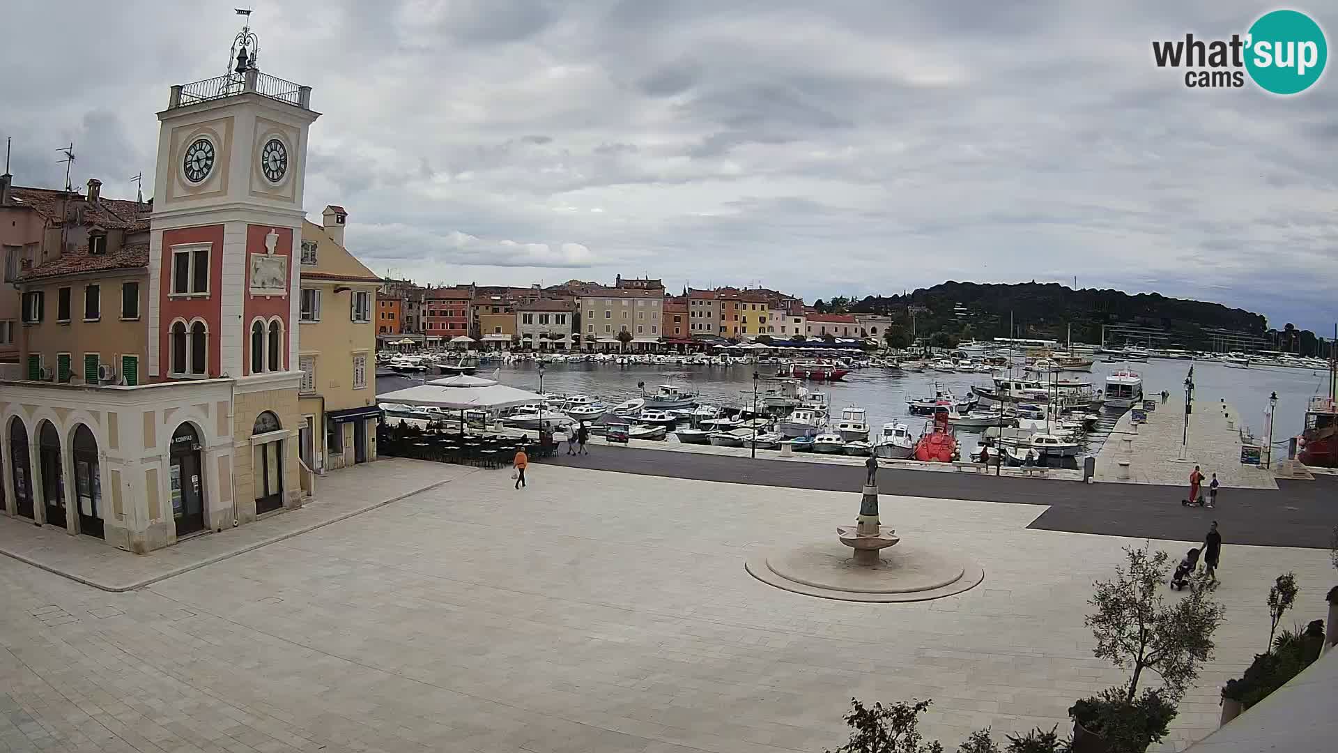 Rovinj live cam – the main square