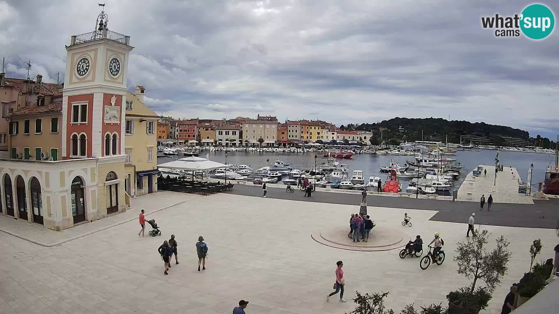 Rovinj live cam – the main square