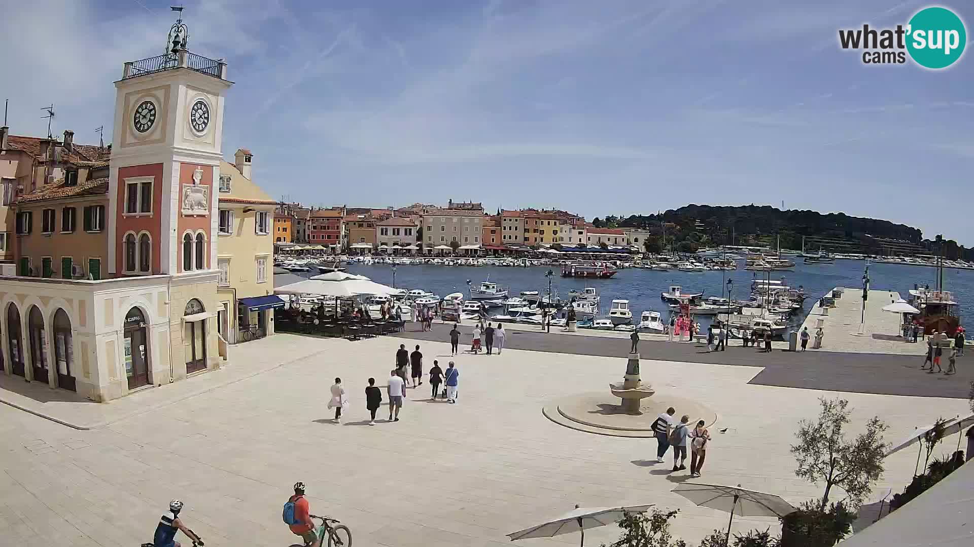Webcam Rovinj Hauptplatz – Istrien – Kroatien