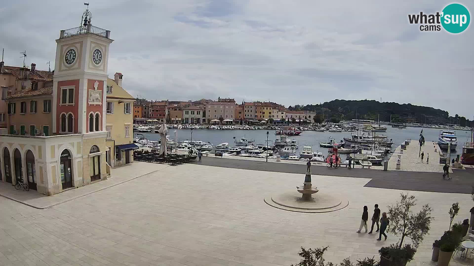 Rovinj live cam – the main square
