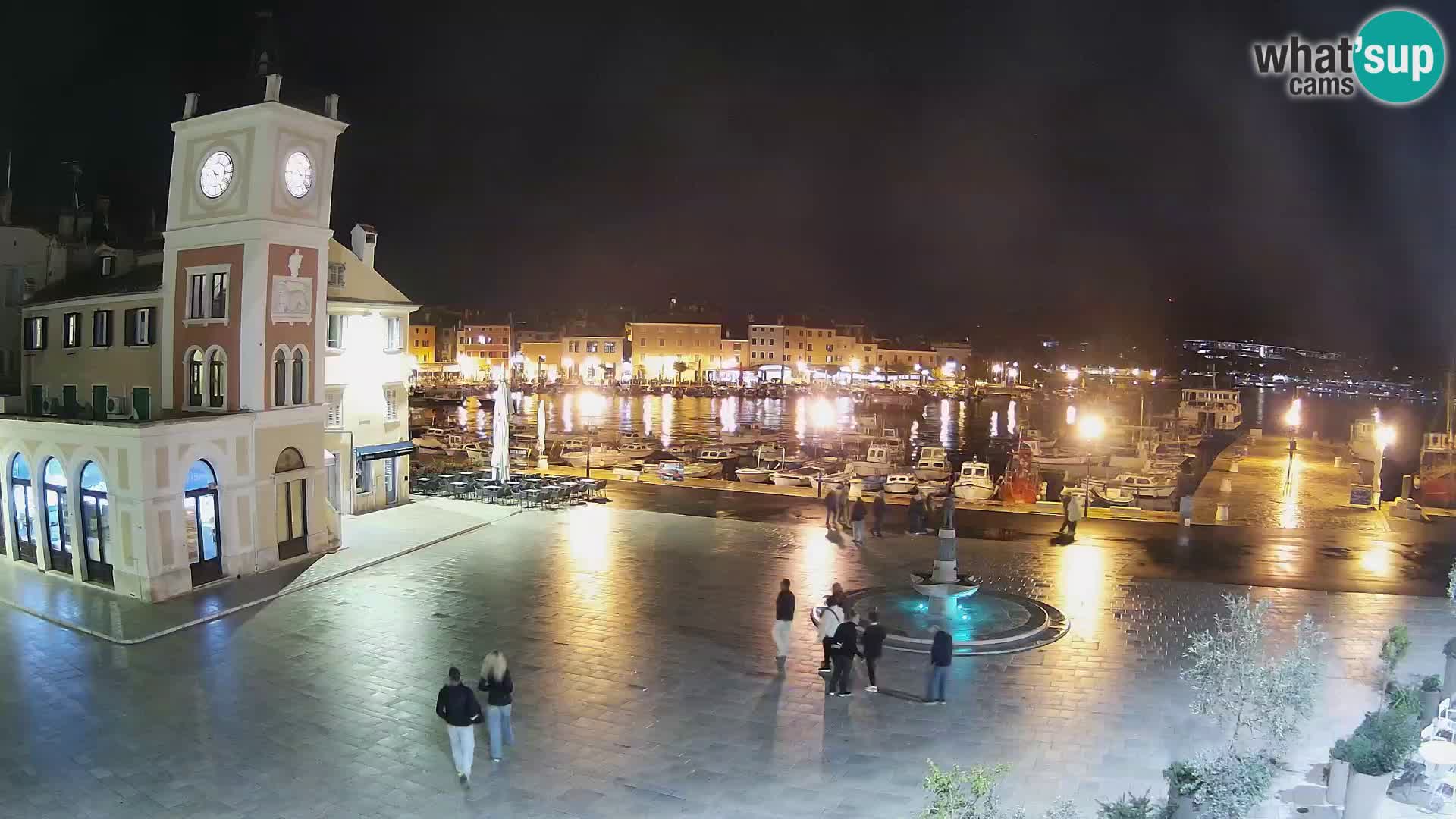 Rovinj – Rovigno LIVE cam Piazza centrale – Istria – Croazia