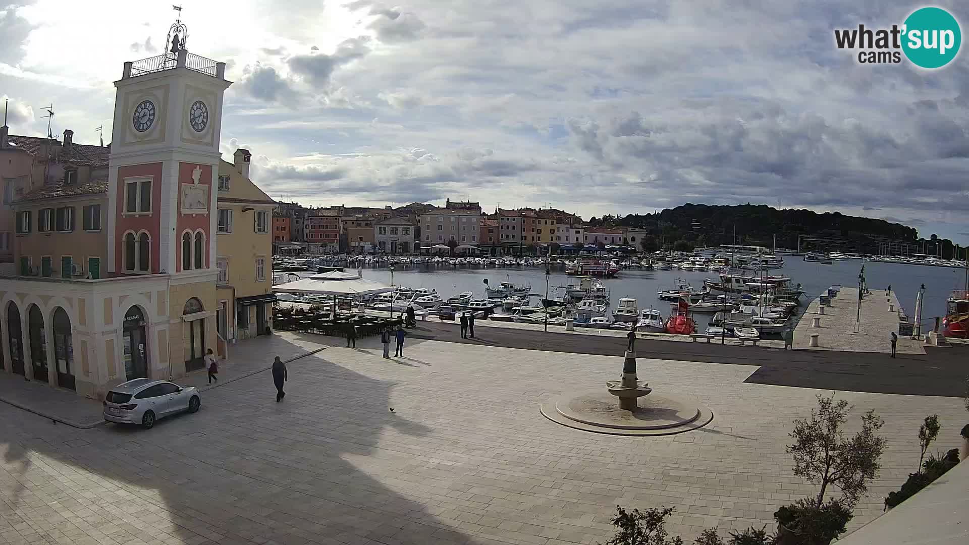 Rovinj – Rovigno LIVE cam Piazza centrale – Istria – Croazia