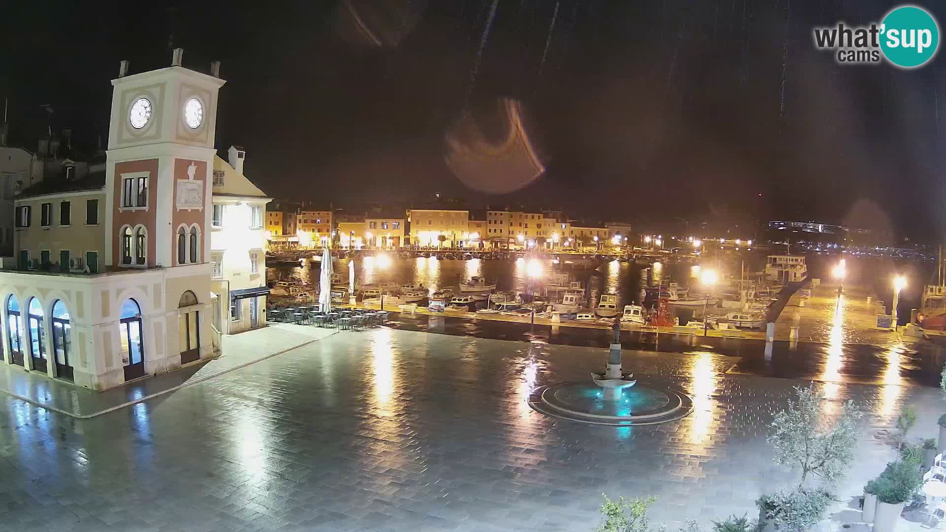Webcam Rovigno piazza | LIVE cam Piazza centrale Rovigno