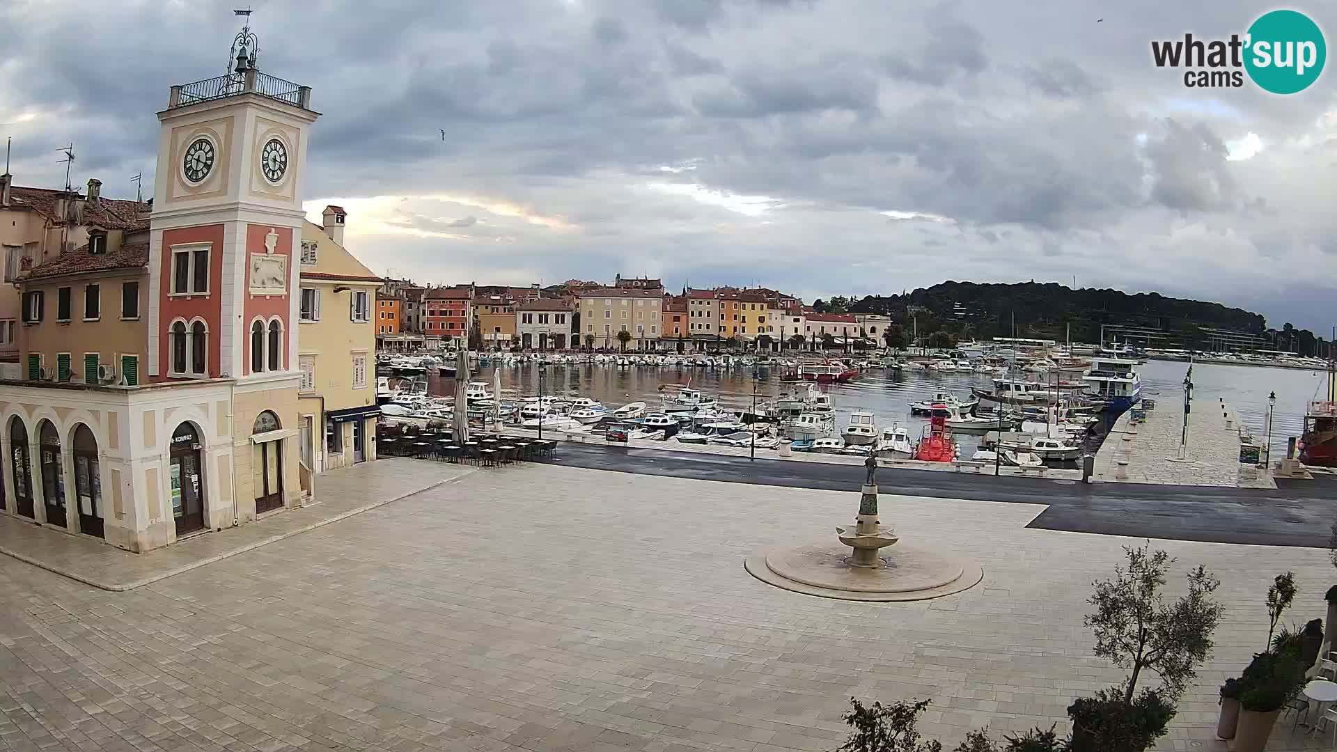 Rovinj live cam – the main square
