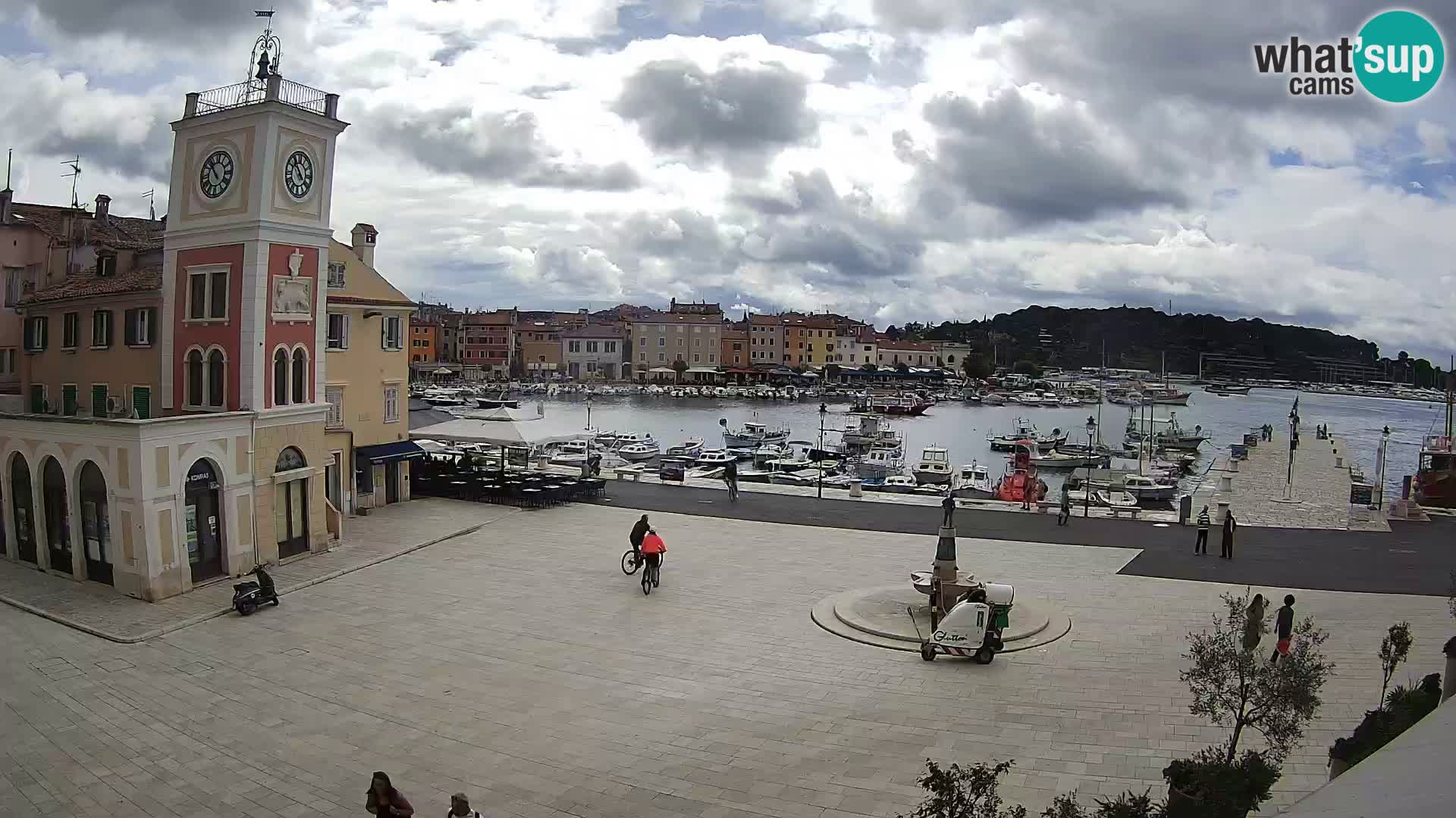 Rovinj live cam – the main square