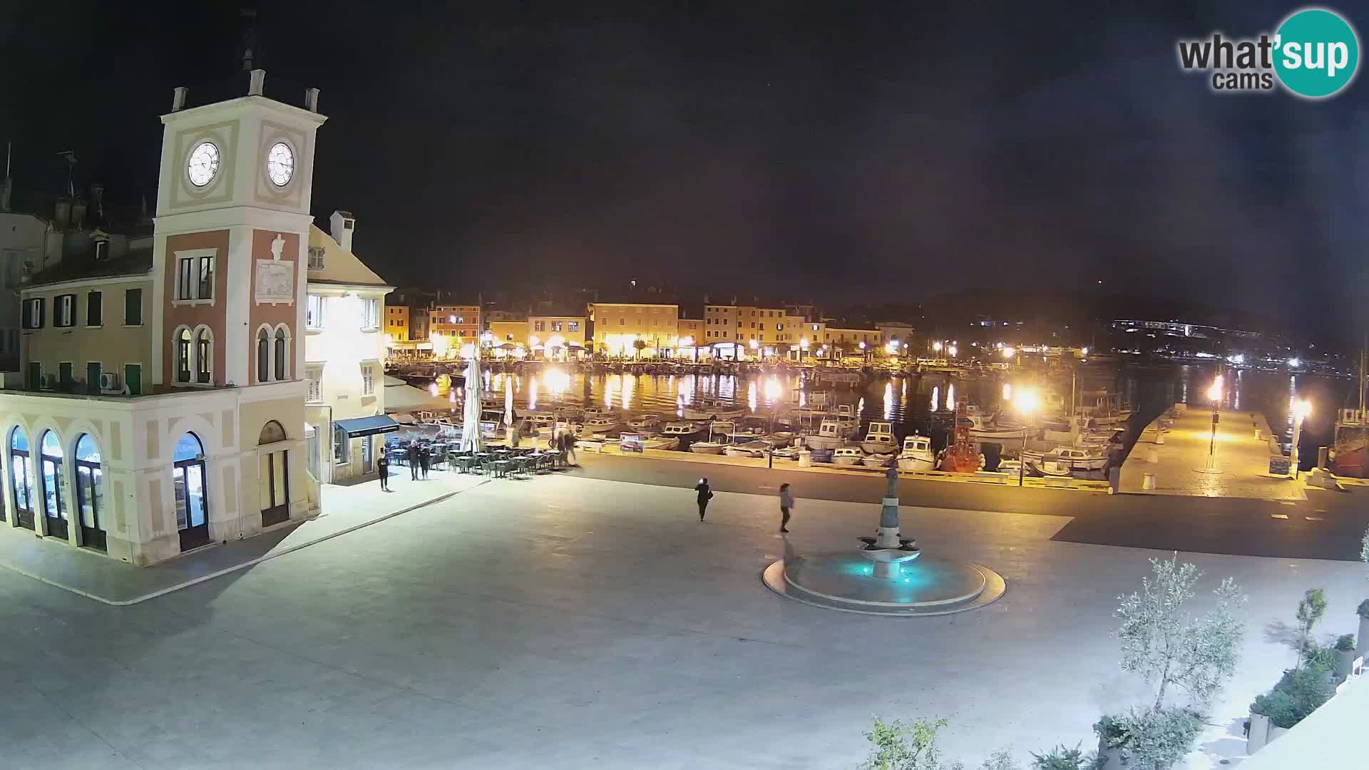 Rovinj live cam – the main square
