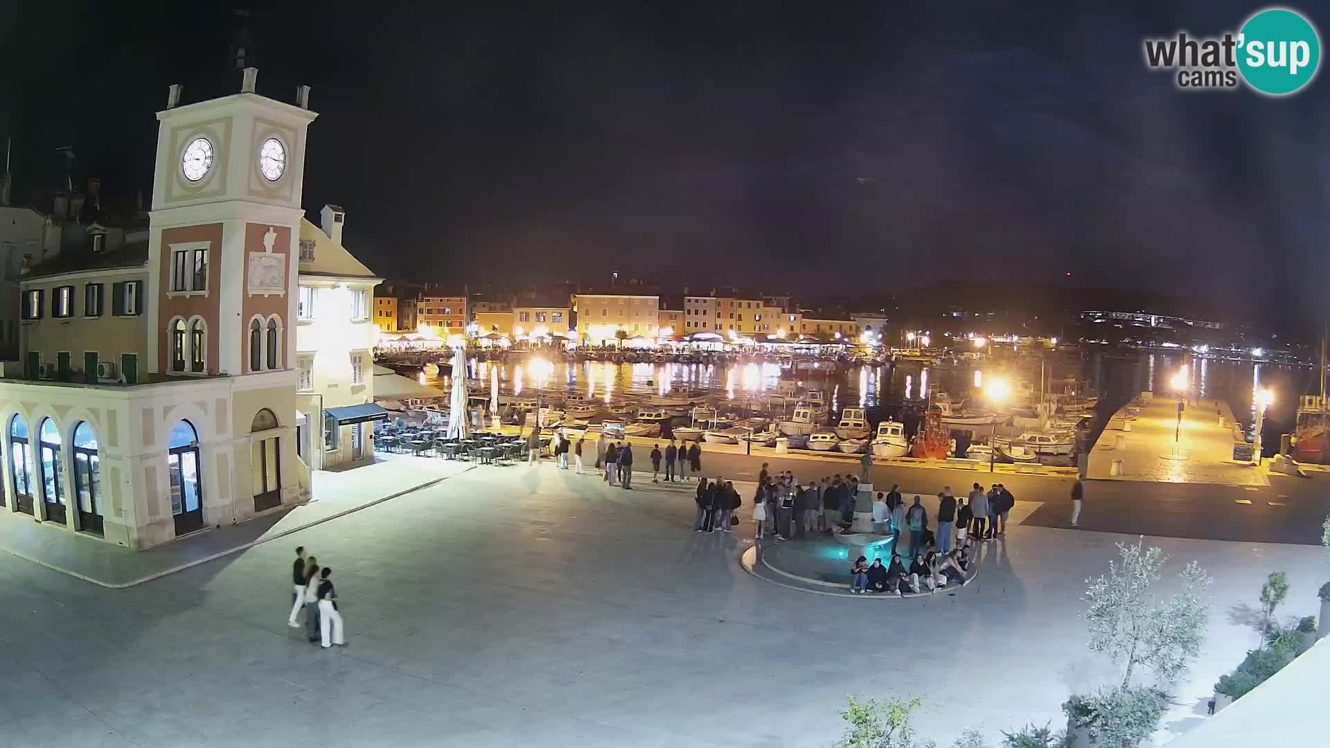 Rovinj live cam – the main square
