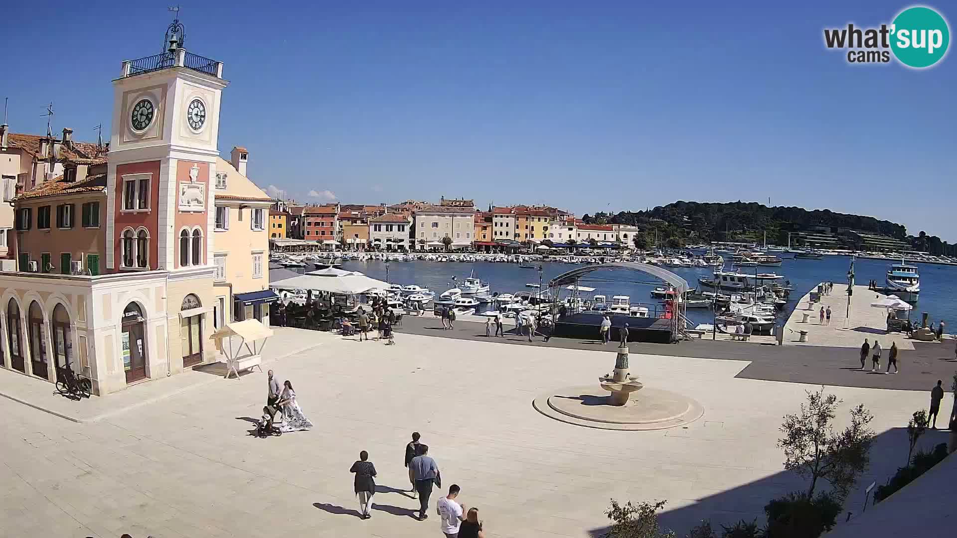 ROVINJ Webcam main square