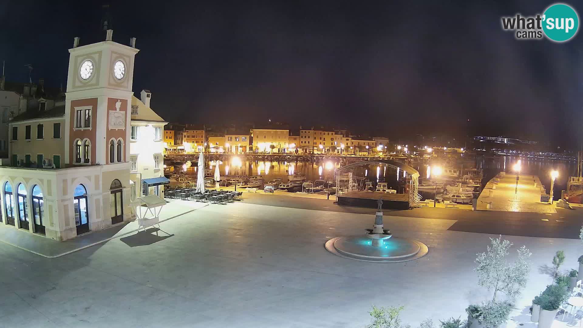 Rovinj – Rovigno LIVE cam Piazza centrale – Istria – Croazia