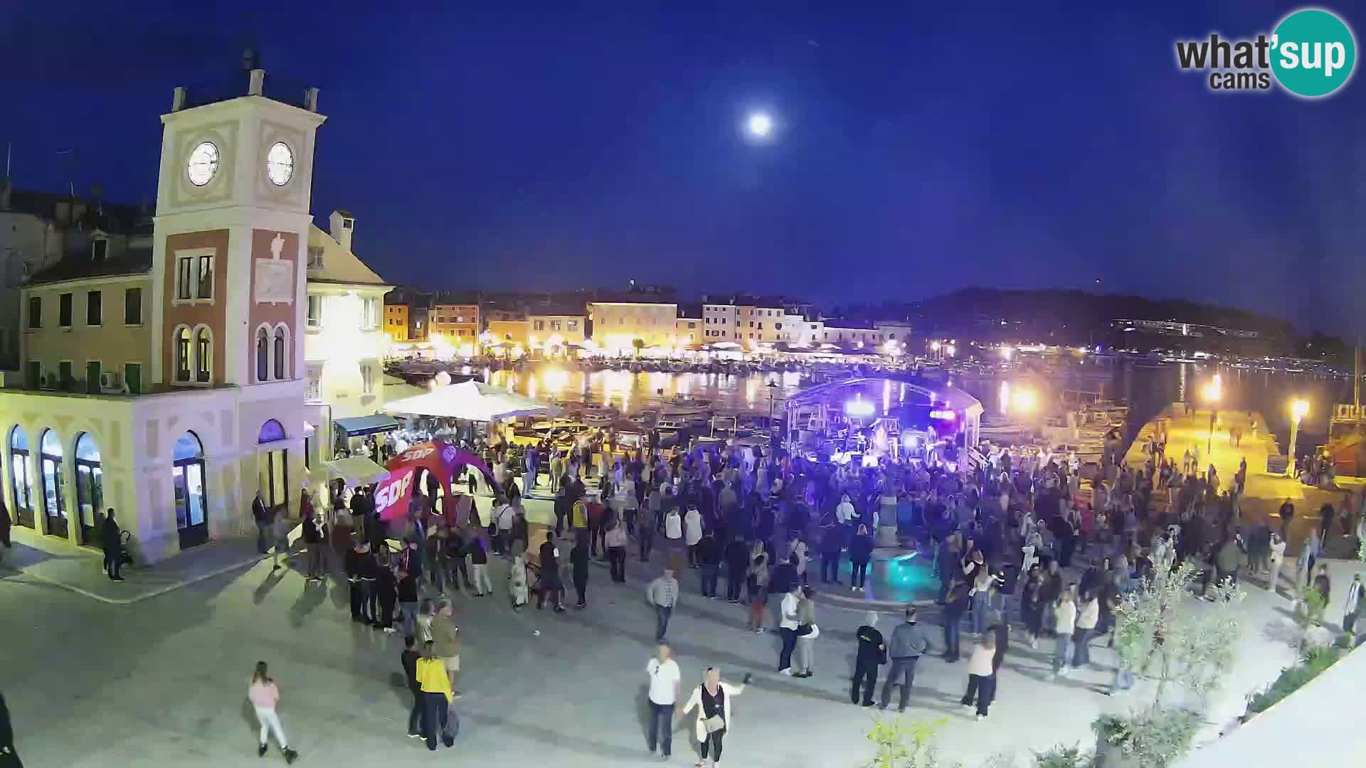 Rovinj live cam – the main square