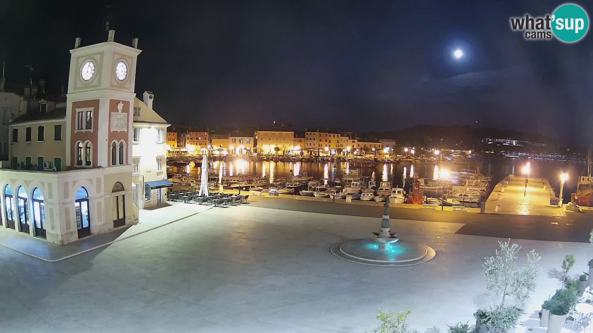 Rovinj live cam – the main square