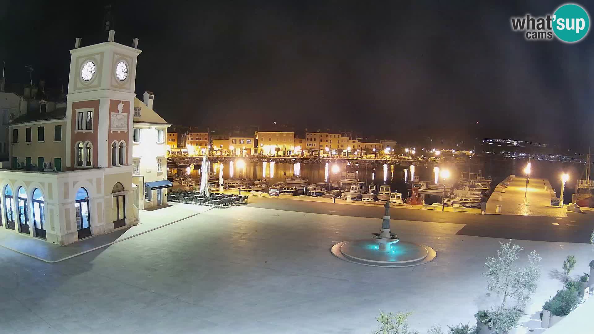 Rovinj live cam – the main square