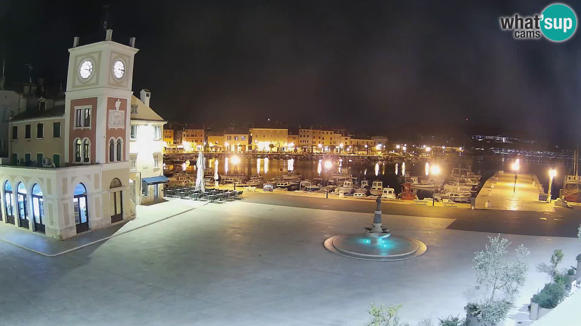 Rovinj – Rovigno LIVE cam Piazza centrale – Istria – Croazia