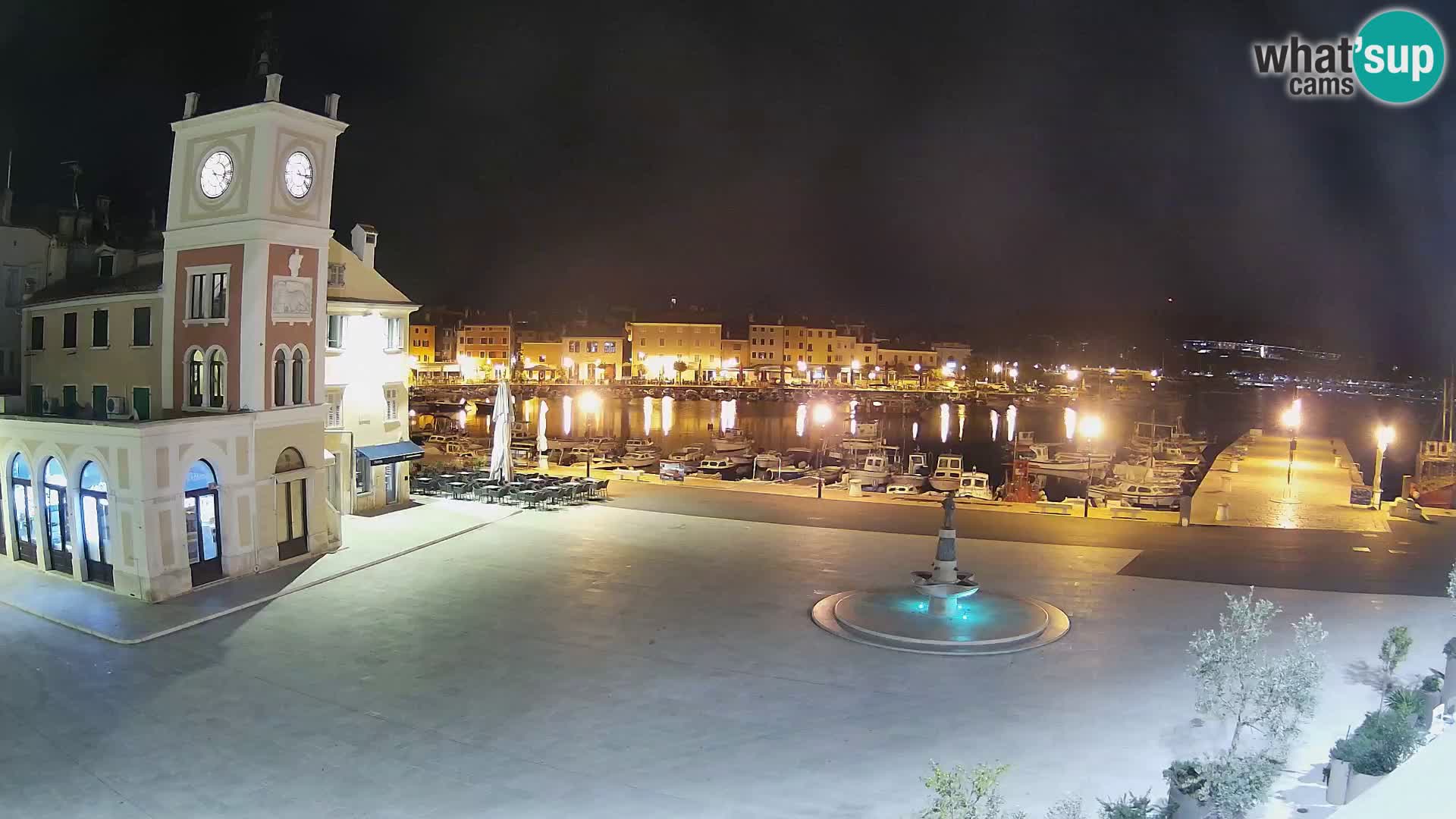 Rovinj live cam – the main square